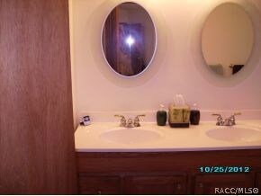Master Bath dual vanity