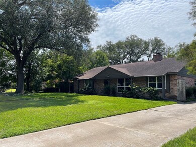 Side view of the front of the house