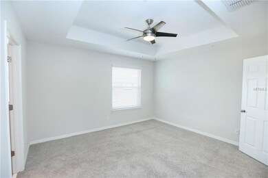 Master Bedroom with decorative ceiling detail