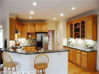 Kitchen. Open to Den