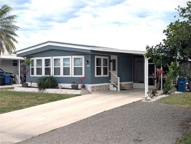 Manufactured / mobile home featuring entry steps, 