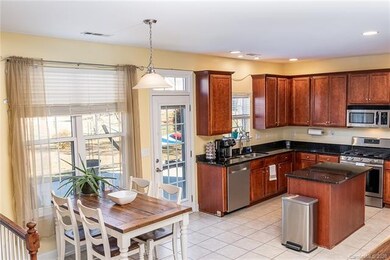 Kitchen Open to Breakfast Area