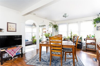 Living room & Dining Area Opens to Sun Room