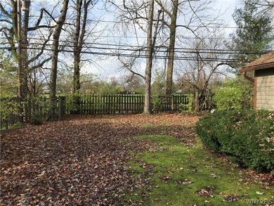 Yard backs to athletic field