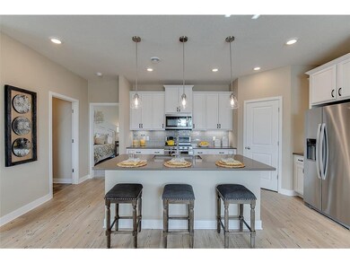 The kitchen is the center of the home.  MODEL HOME