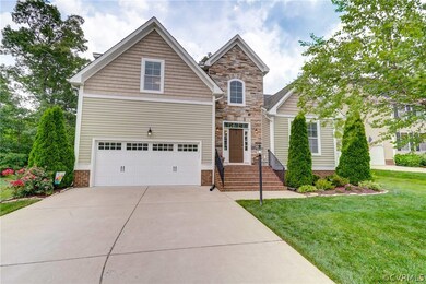 Double width driveway with 2 car garage