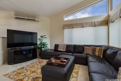 Enjoy the comfortable living room with split-AC an