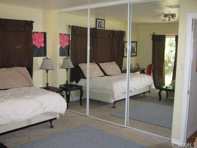 Master room. large walk-in closet behind the mirro