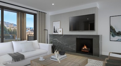 Living + Fireplace