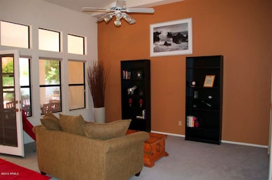 Family room of kitchen