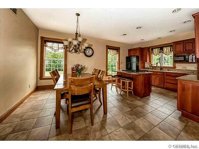 Kitchen. With Island and Granite Countertops