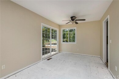 Dining area off the kitchen and living room areas 
