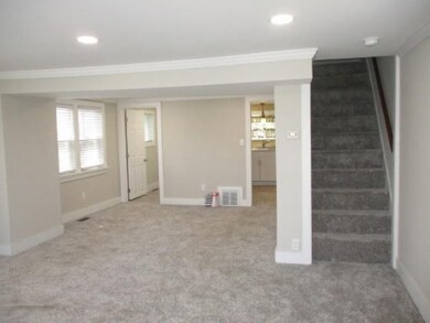 Living room & stairs