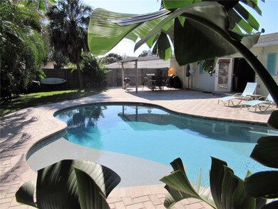 Back Yard - Swimming Pool & Outdoor entertaining; grills, covered patio, table, lawn (green space)