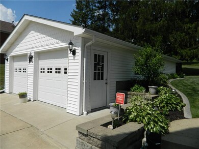The two car garage was built in 2007 +/-.  A servi