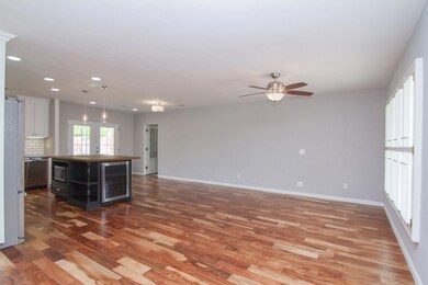 Large Open Living & Dining