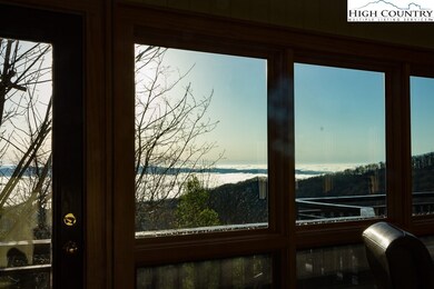 Sunrise view from the living room.