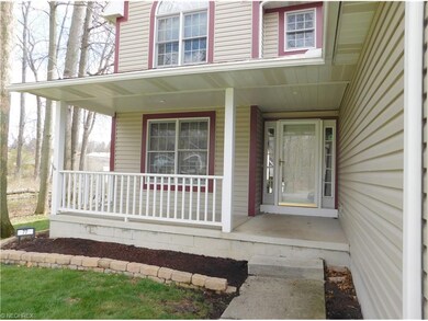 Inviting front porch