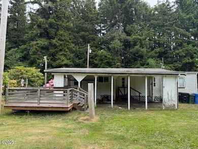 Carport and deck