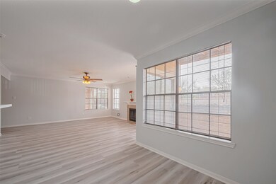 View from Dining Area has Large Window to Have Rel