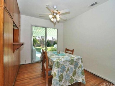 Dining area with access to back patio.