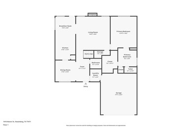 1410 Manor Dr, Rosenberg, TX 77471 - photo 2