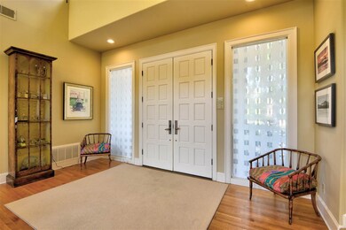 Elegant Entry to this unique home - don't you just