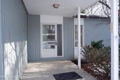 Covered front porch