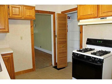 Kitchen. Note the door to right, it is a