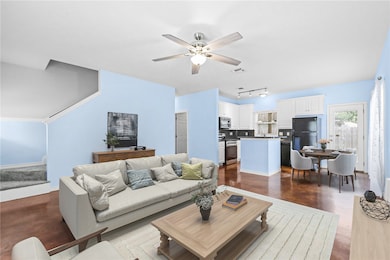 Virtually Staged Living/Dining Room