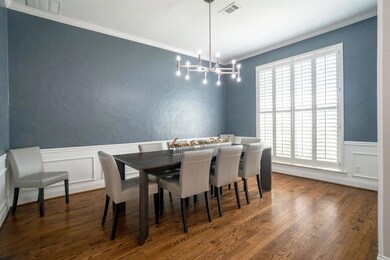 Dining room space is ideal for special gatherings.