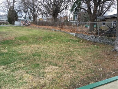 Huge, level lot extends all the way just past the 