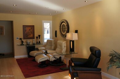Living Room With Laminate Flooring