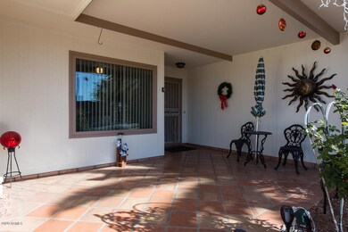 Front entrance to home