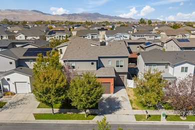 Aerial view of mountains