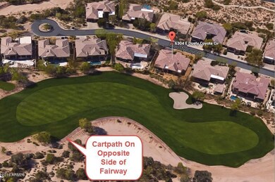Private and Opposite Cart Path