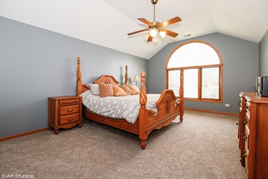Great natural light in huge bedroom.