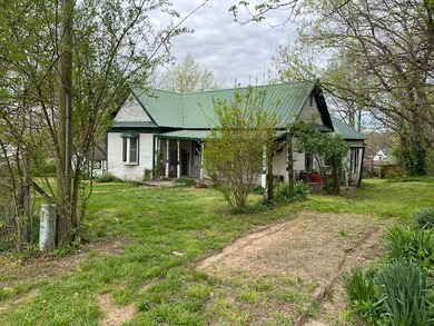 Driveway and front of house