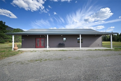 Front covered porch, front entry