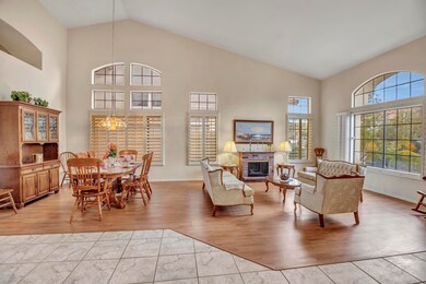 formal living & dining rooms