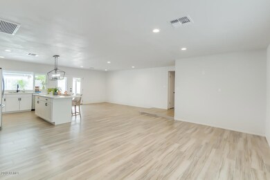 All new wood-look tile flooring