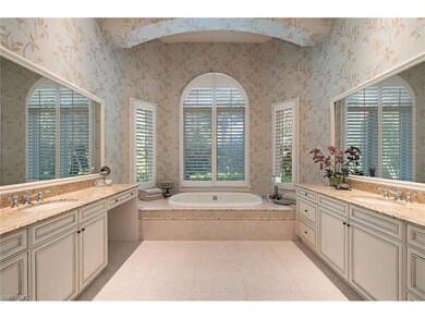 Master Spa Bath Including Frameless Walk-In Shower