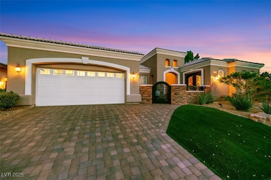 Mediterranean / spanish-style home with decorative