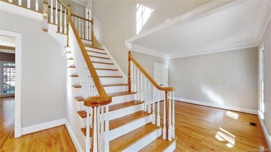Gorgeous hardwoods flow throughout the main level.