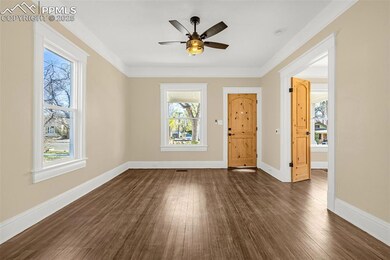 Looking back toward front entry