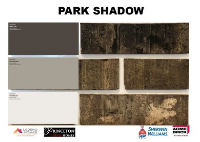 Exterior Brick and Paint Selections