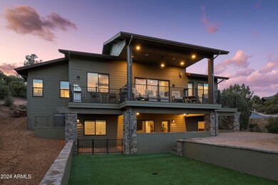 Rear of home