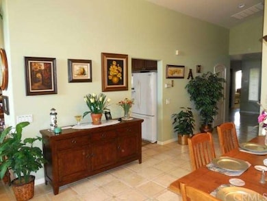 Buffet area adjacent to dining room