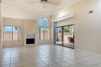 Living room and dinning room