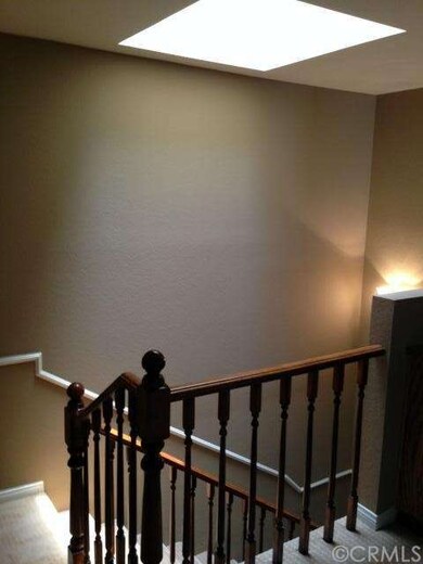 Great sunlight coming through the skylight onto th
